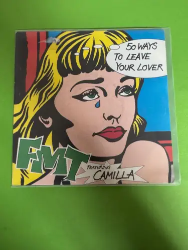 FMT Featuring Camilla - 50 Ways To Leave Your Lover 7" Single VG +