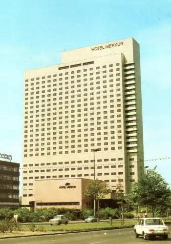 Leipzig - Hotel Merkur - DDR, gelaufen
