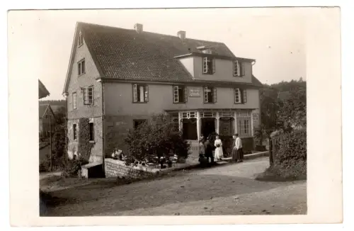 Foto AK Haus Waldruh Erholungsheim ca. 1910 RPPC Pension (B 1 198)