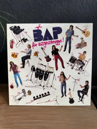BAP – Für usszeschnigge! (LP, 1981, EMI – Originalpressung)