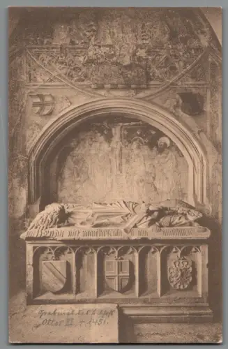 AK Konstanz Münster Grabmal Ottos III. (AK 032)