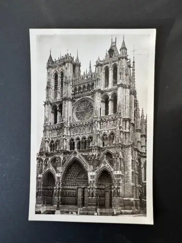 AK Foto Amiens Somme Kathedrale Frankreich ca. 1930er Jahre  (B1 126)