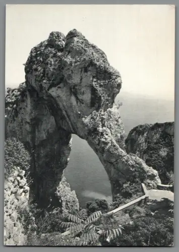 AK Capri Arco Naturale Felsenbogen Italien 1964 ( K1055)