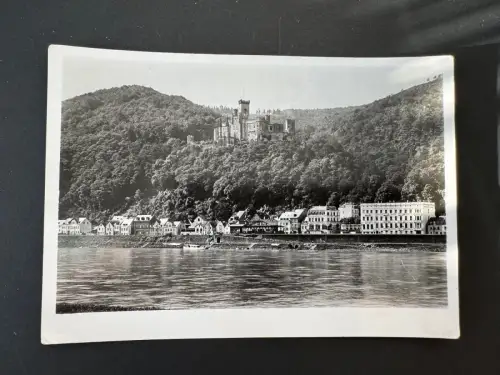 AK Foto Schloss Stolzenfels am Rhein -  Sonderstempel - ungelaufen - (B1 252)