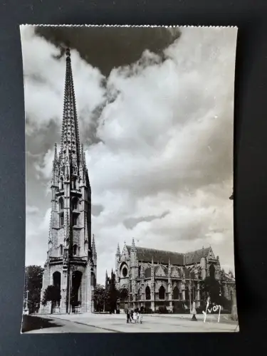 Alte Ansichtskarte Bordeaux – Église & Tour Saint-Michel (109 m) (B1 293)