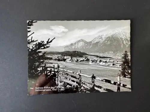 AK Foto Sistrans Tirol – Solsteingruppe – Alpenpanorama (B1 250)