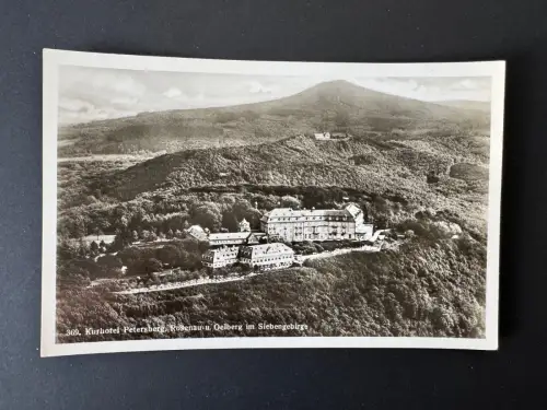 AK Kurhotel Petersberg Siebengebirge – Rosenau & Oelberg - 1930er - (B1 278)