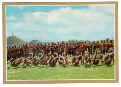 Vintage AK Südafrika Pondo Tanz Transkei – Artco Durban ca. 1960 (B1 087)