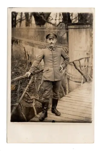 Foto AK Soldat Unteroffizier WW1 -  Steinbach-Hallenberg - Thüringen (M1 059)