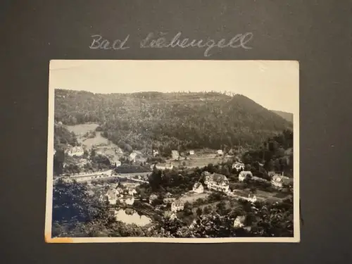 Foto ca. 1950 – Bad Liebenzell / Schwarzwald  – Kurstadt - Fotografie