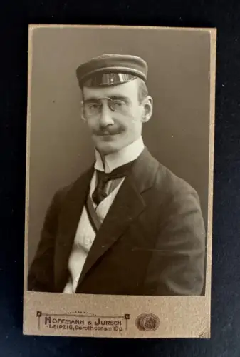 CdV Student Couleur Leipzig Hoffmann & Jursch Widmung Haarhaus (B2005)