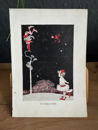 Illustr. Buchseite „Der intelligente Kobold“ – evtl. Hoffmann – ca. 1900