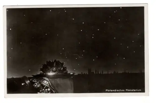 AK Foto München, Deutsches Museum, Ptolemäisches Planetarium, 1930er - (B1 151)