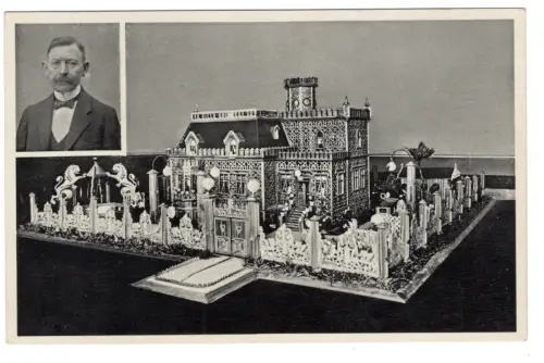 AK Miniaturvilla Burg b. Magdeburg – Kunstbau 1930er - Carl Goerecke (B1 290)
