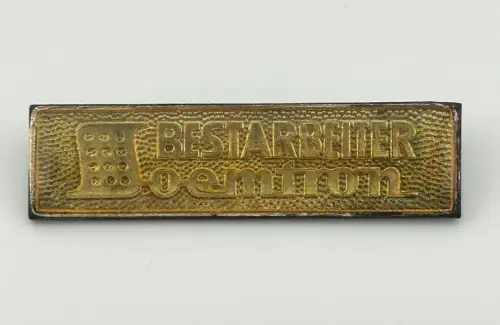 DDR Abzeichen Bestarbeiter Soemtron VEB Büromaschinenwerk Sömmerda