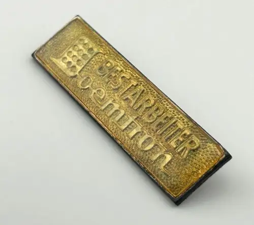 DDR Abzeichen Bestarbeiter Soemtron VEB Büromaschinenwerk Sömmerda