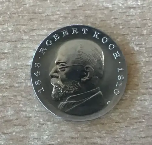 DDR 5 Mark, Robert Koch Gedenkmünze 1968
