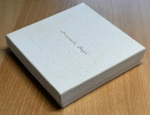 Siegel des Seehandelskontors der Stadt Paris 1412 Zertifikat Etui Wachs Siegel