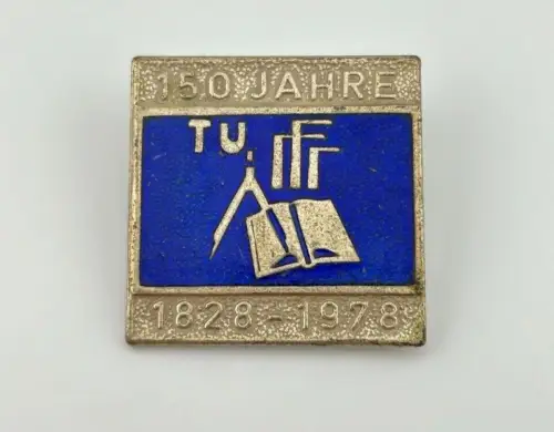 DDR Abzeichen 150 Jahre TU Technische Universität Dresden 1828-1978