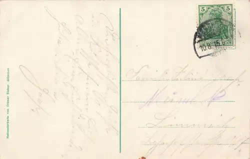 AK Merseburg Schloss Waterloobrücke Tor Sachsen-Anhalt 1915 Postkarte