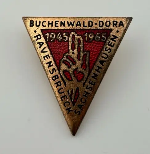 DDR Abzeichen Buchenwald Dora Ravensbrück Sachsenhausen 1945 bis 1965