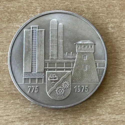 DDR Medaille Bad Salzungen Thüringen Volks-Solbad 1200-Jahr-Feier 1975