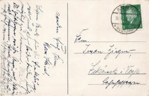 AK Fröhliche Ostern Zwerge mit Hase 1930