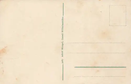 AK Kassel Herkules Statue Wilhelmshöhe Hessen ungelaufen Postkarte