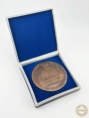 DDR Medaille Denkmalpflege Cottbus Tuchmacherturm Kulturbund der DDR