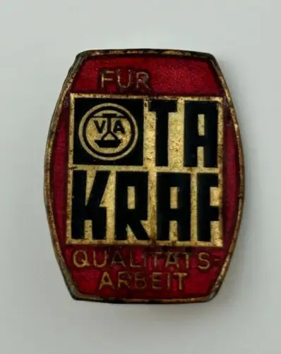 DDR Abzeichen Für Qualitäts-Arbeit TAKRAF