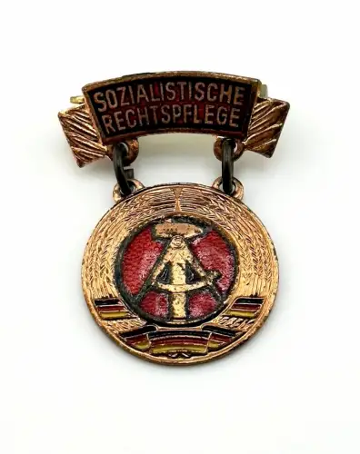 DDR Abzeichen Ehrennadel sozialistische Rechtspflege