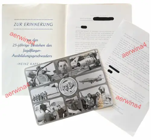 DDR NVA Nachlass LSK JAG 15 Flugzeugführer/Fluglehrer Oberstleutnant Pilotenhelm