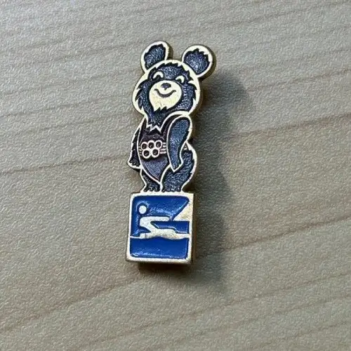 CCCP UdSSR Moscow Olympic 80 Pin Abzeichen Mischka