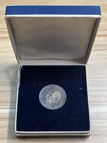 DDR XX 20 Jahre DDR 1949 - 1969, Silber Medaille Wilhelm Pieck