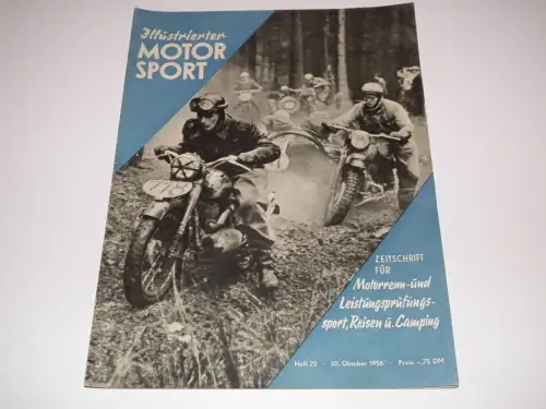 Sport Prospekt Motorsport Zeitschrift 1957 Heft Nr. 22