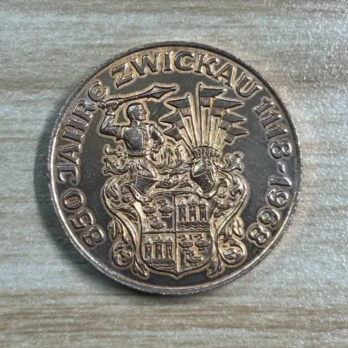 DDR Medaille Zwickau Forschungszentrum für Umformverfahren FZU - 1953-1973