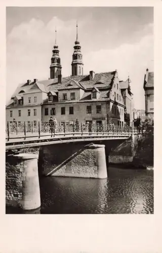 AK Oppeln Opole Oder Pfarrkirche Oberschlesien ungelaufen Postkarte