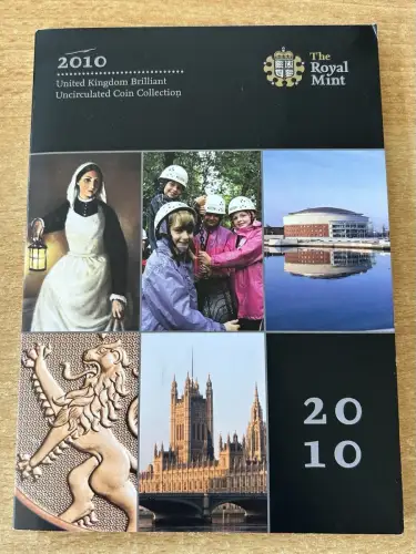 12 Gedenkmünzen 2010 Royal Mint Brilliant Uncirculated England