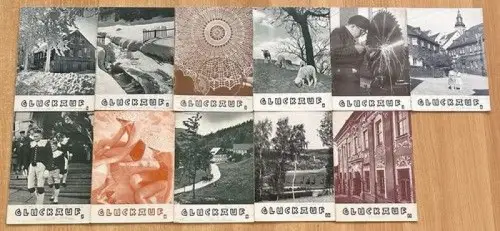 11x Glückauf - Kultur und Heimatblätter des Kreises Aue/SA. - 1956
