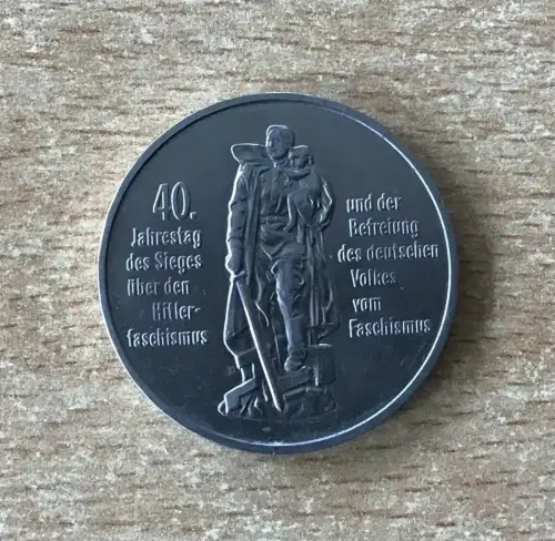 DDR 10 Mark 40. Jahrestag 1985