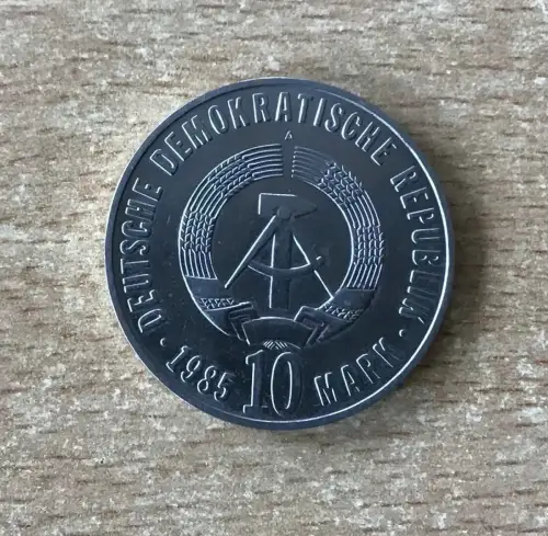 DDR 10 Mark 40. Jahrestag 1985