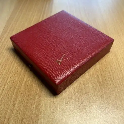 DDR Medaille 25 Jahre Sparkasse - Das Kreditinstitut für die Bevölkerung im Etui