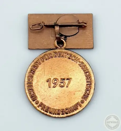 DDR Johann-Gottfried-Herder Medaille in Bronze 1961 für Schüler