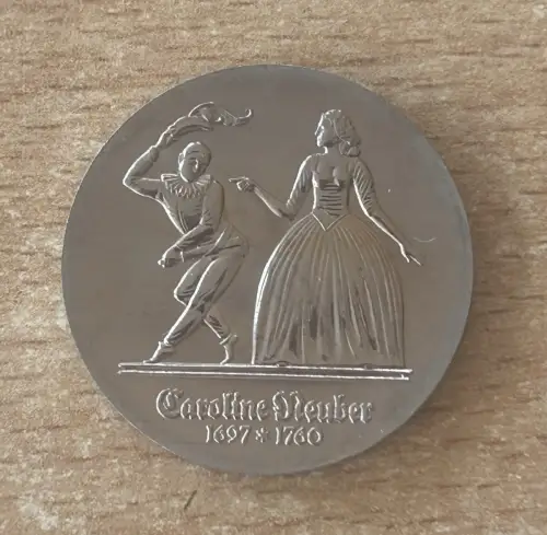 5 Mark 1985 Caroline Neuber DDR Münze