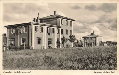 AK Schönbergerstrand Hermann Helms-Haus Schleswig-Holstein ungelaufen Postkarte