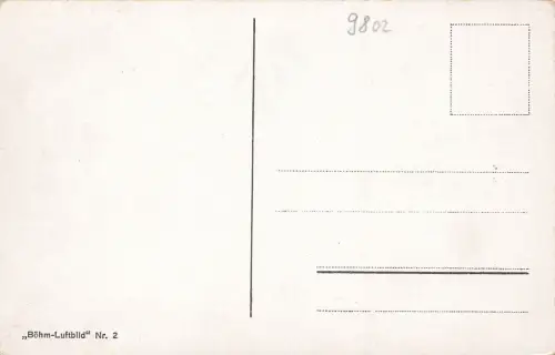 AK Lengenfeld Flugzeugaufnahme Vogtland Sachsen ungelaufen Postkarte