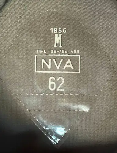 DDR NVA Schirmmütze Offiziere Landstreitkräfte LaSK 1970 Größe 62