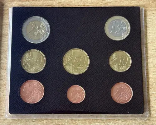 Vatikan 3,88 Euro 2023 KMS 1 Cent - 2 Euro im Folder Kursmünzen