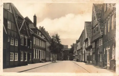 AK Wiedenbrück Mönchstraße Nordrhein-Westfalen 1941 gelaufen Postkarte