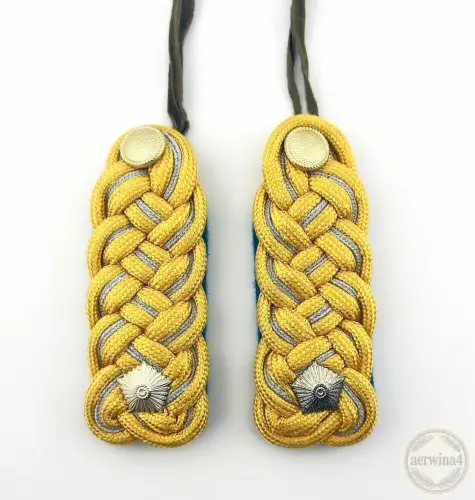 DDR NVA LSK Schulterklappen Generalmajor Luftstreitkräfte Original